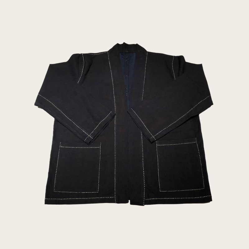 Sashiko indigo jacket