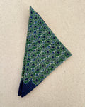 Cotton Shibori Bandana 绿