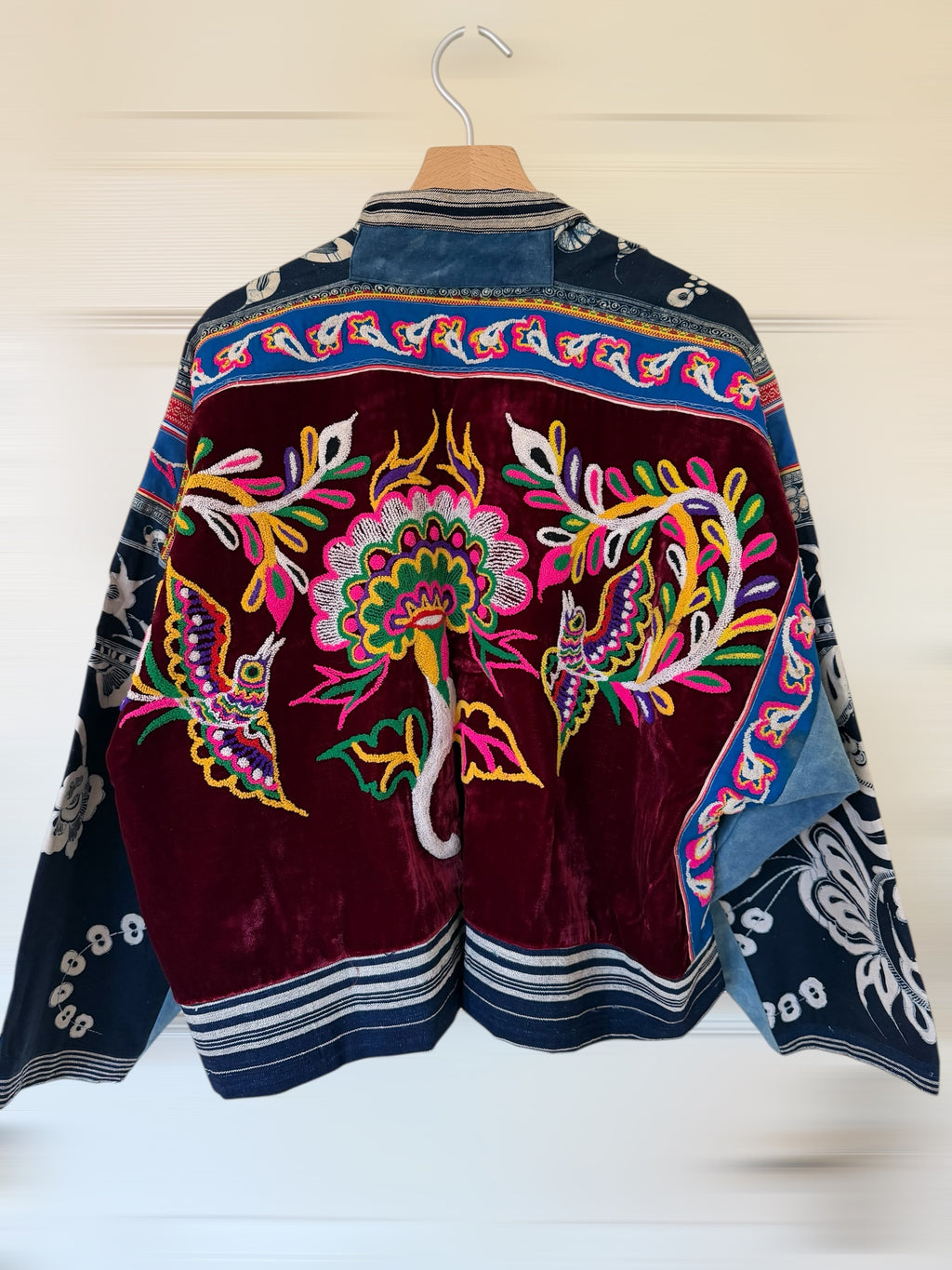 Embroidered Kimono Jacket 红