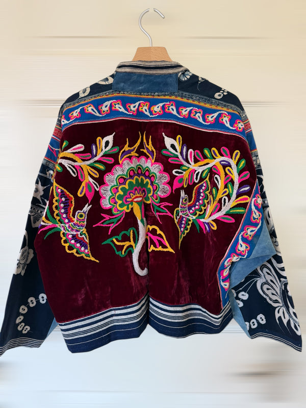 Embroidery Kimono Jacket 红