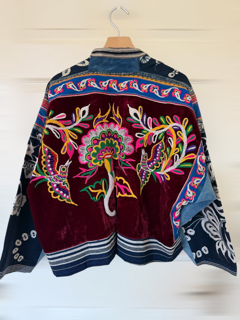 Embroidery Kimono Jacket 红