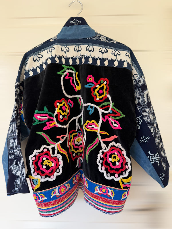 Embroidery Kimono Jacket 花