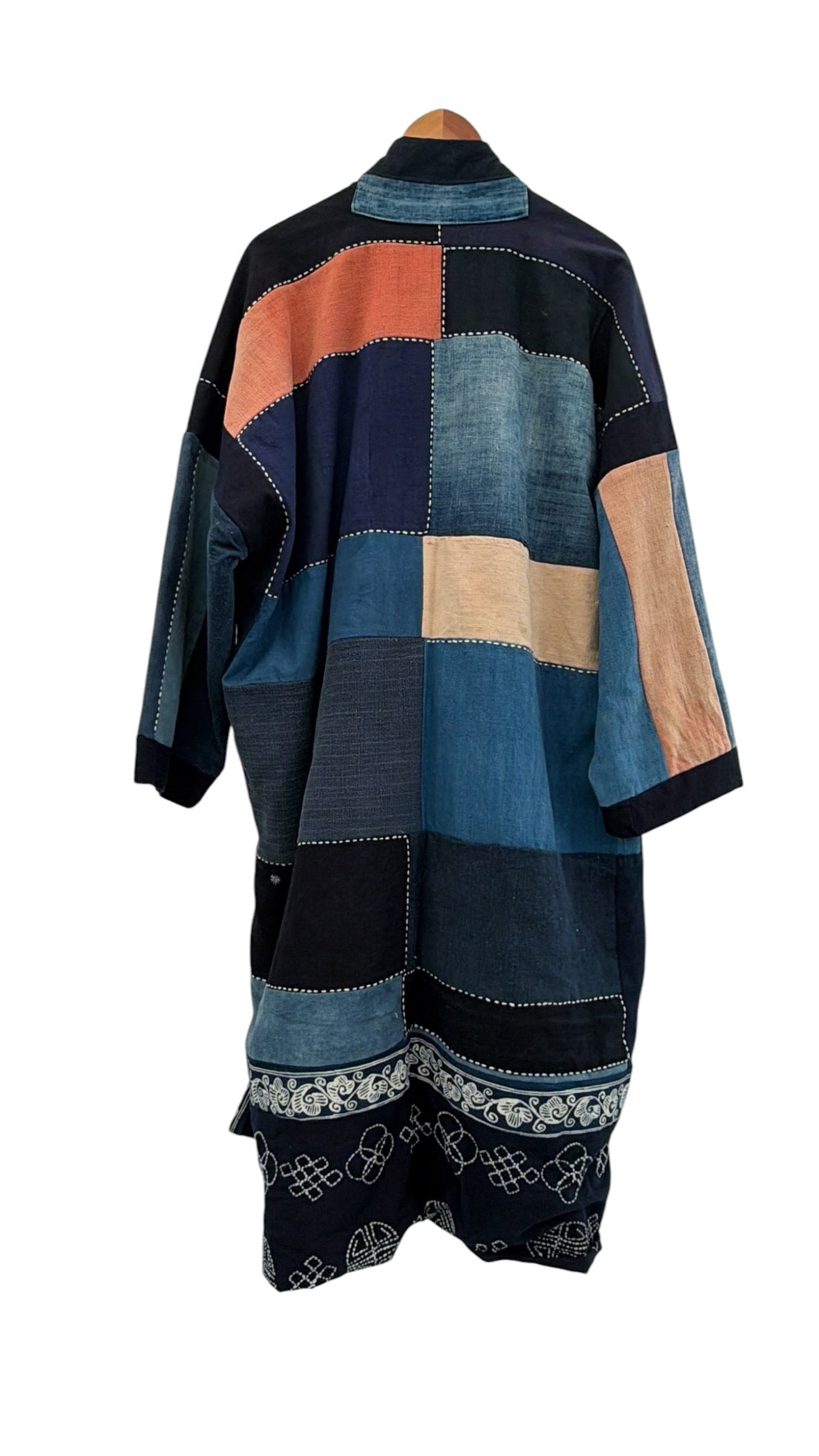 Sashiko Kimono Coat 寿