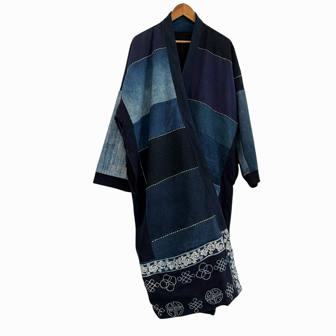 Sashiko Kimono Coat 寿
