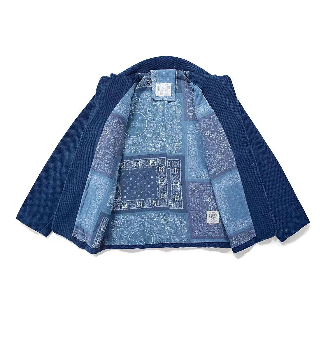 Indigo Sashiko Blazer
