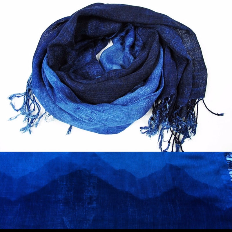 Ximalaya landscape cotton scarf