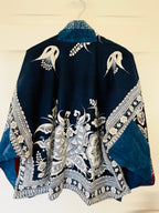 Embroidery Kimono Jacket 橙色