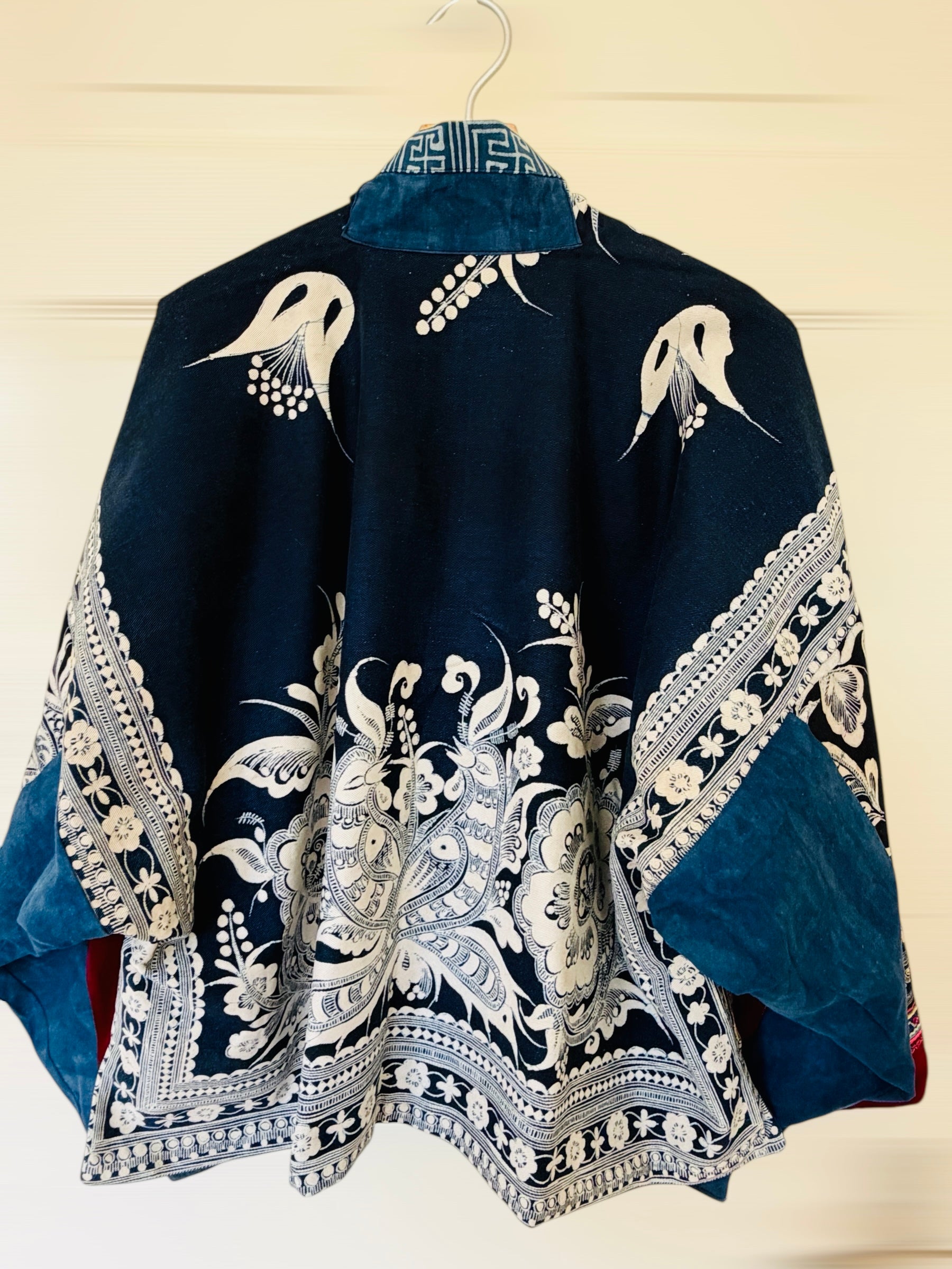 Embroidery Kimono Jacket 橙色
