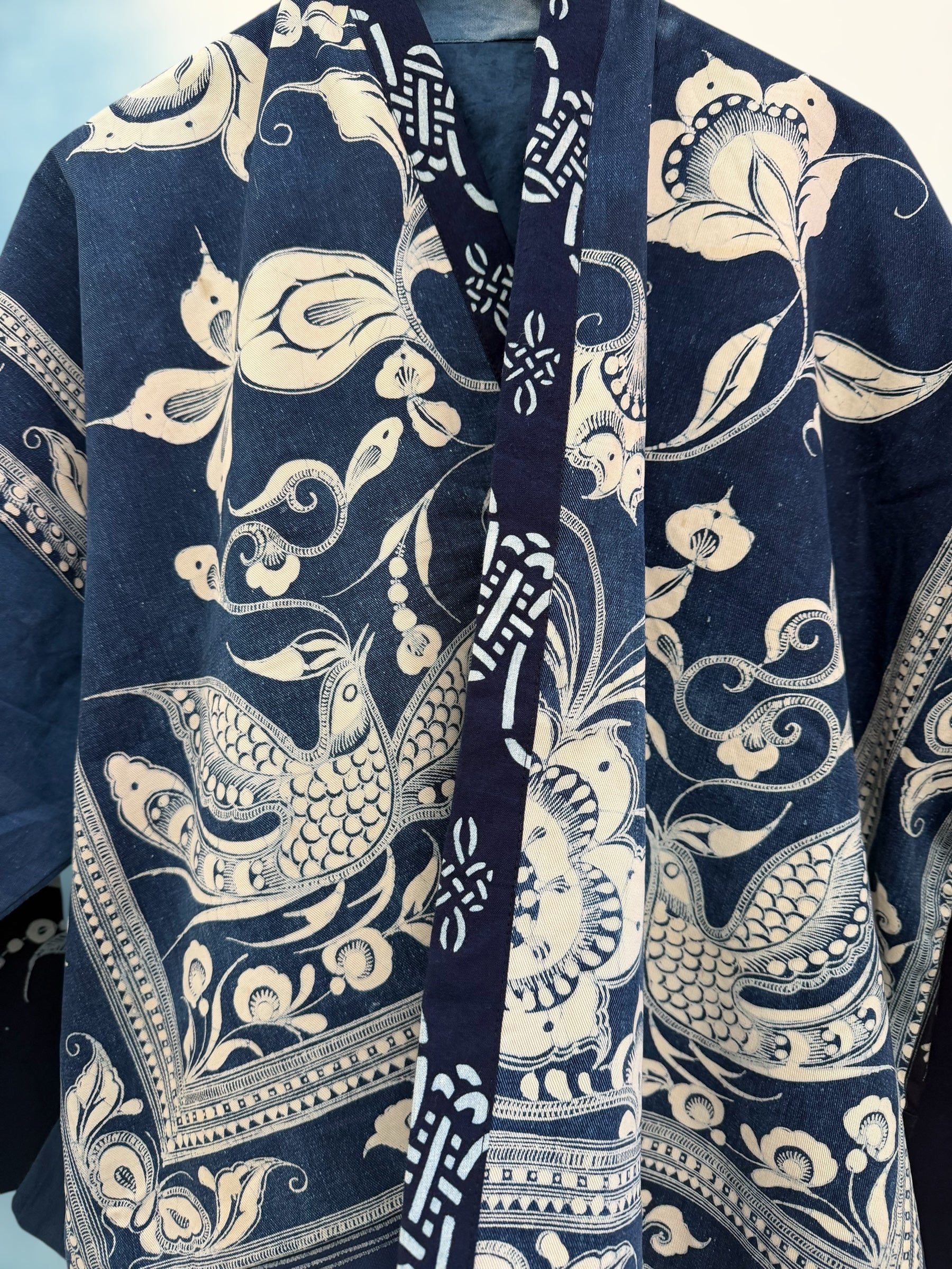 Embroidery Kimono Jacket 金鸡