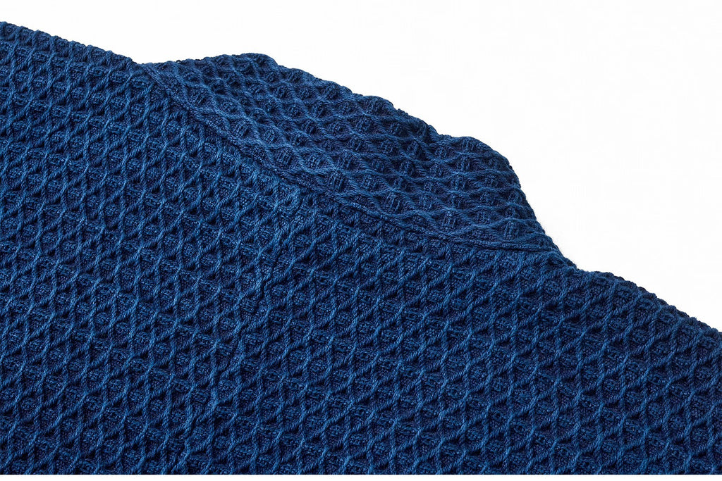 Indigo Weave Haori Jacket