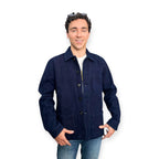 Indigo Sashiko Chore Jacket