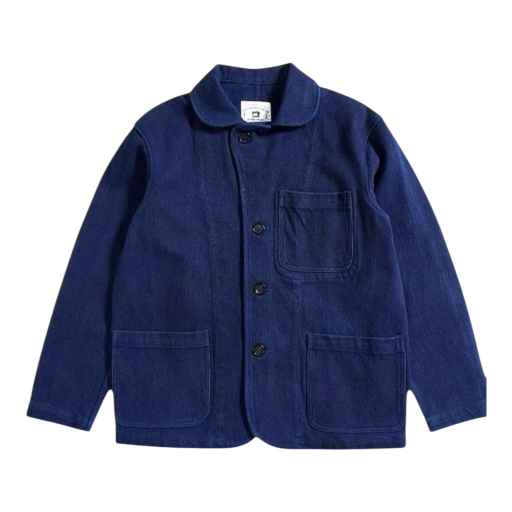 Indigo Sashiko Coat