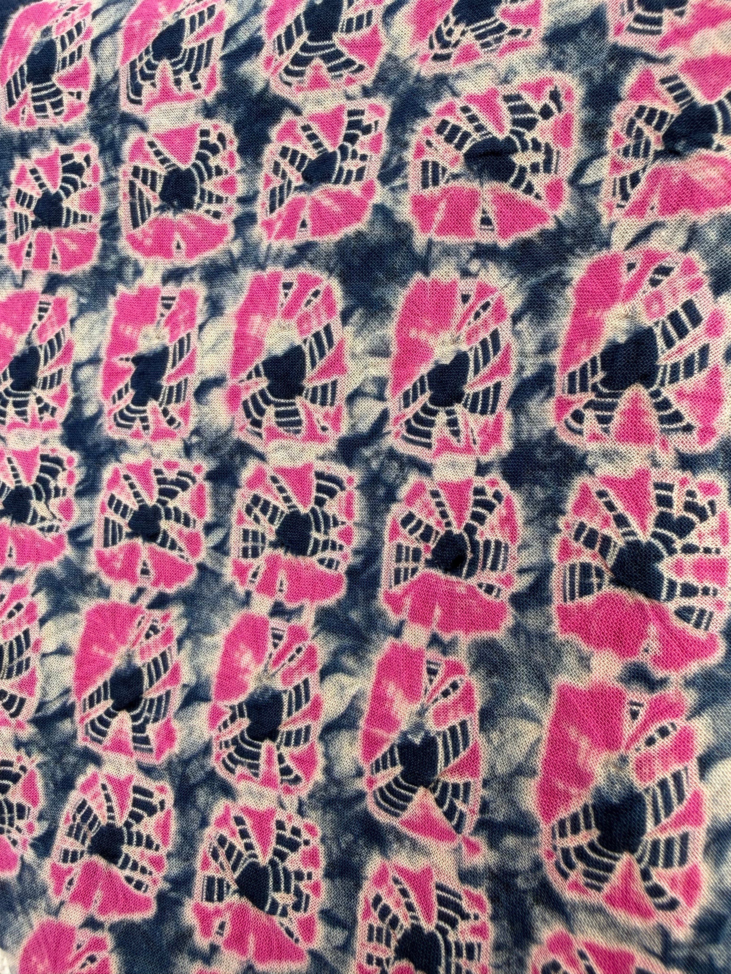 Cotton Shibori Bandana 粉