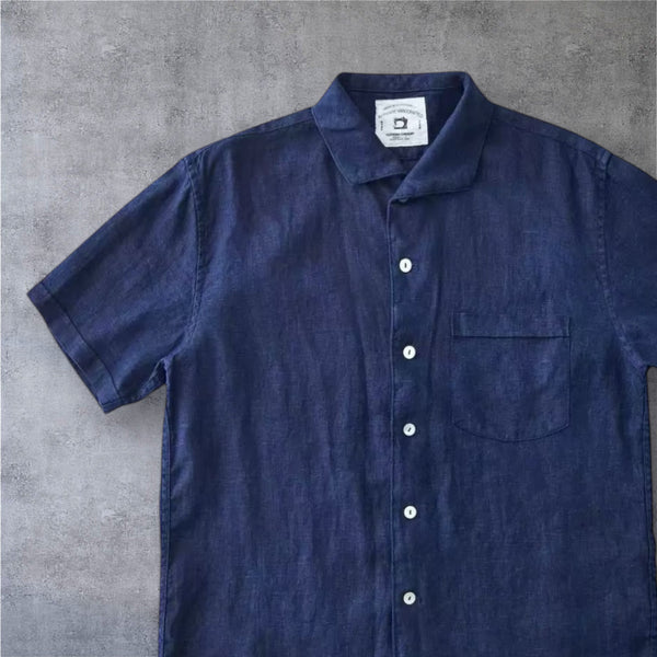 Linen Indigo Shirt