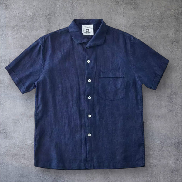 Linen Indigo Shirt
