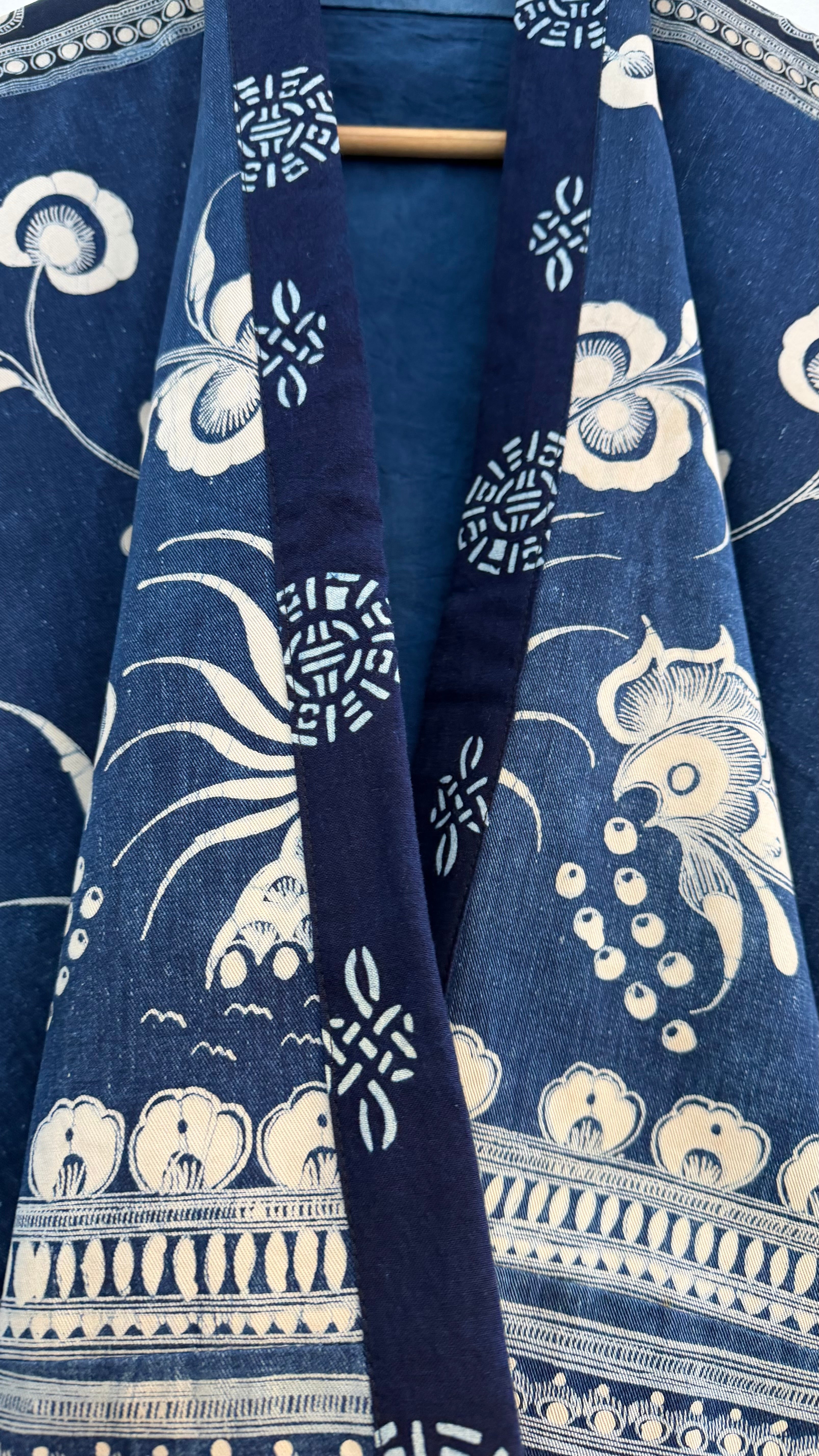 Embroidery Kimono Jacket 鱼