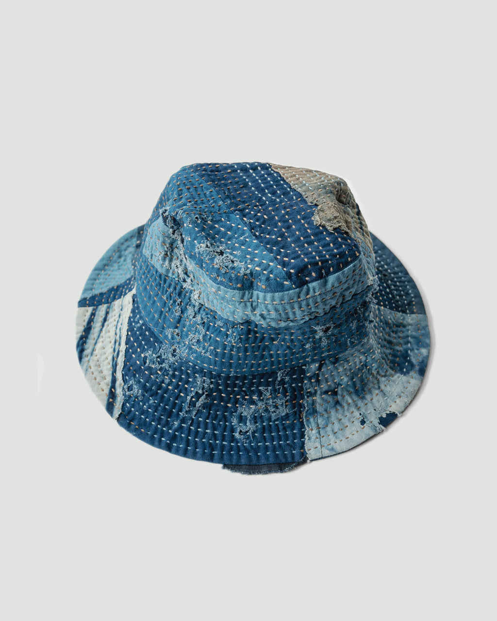 Indigo Boro Bucket Hat