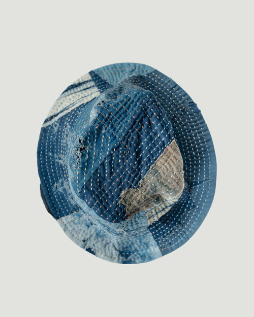 Indigo Boro Bucket Hat