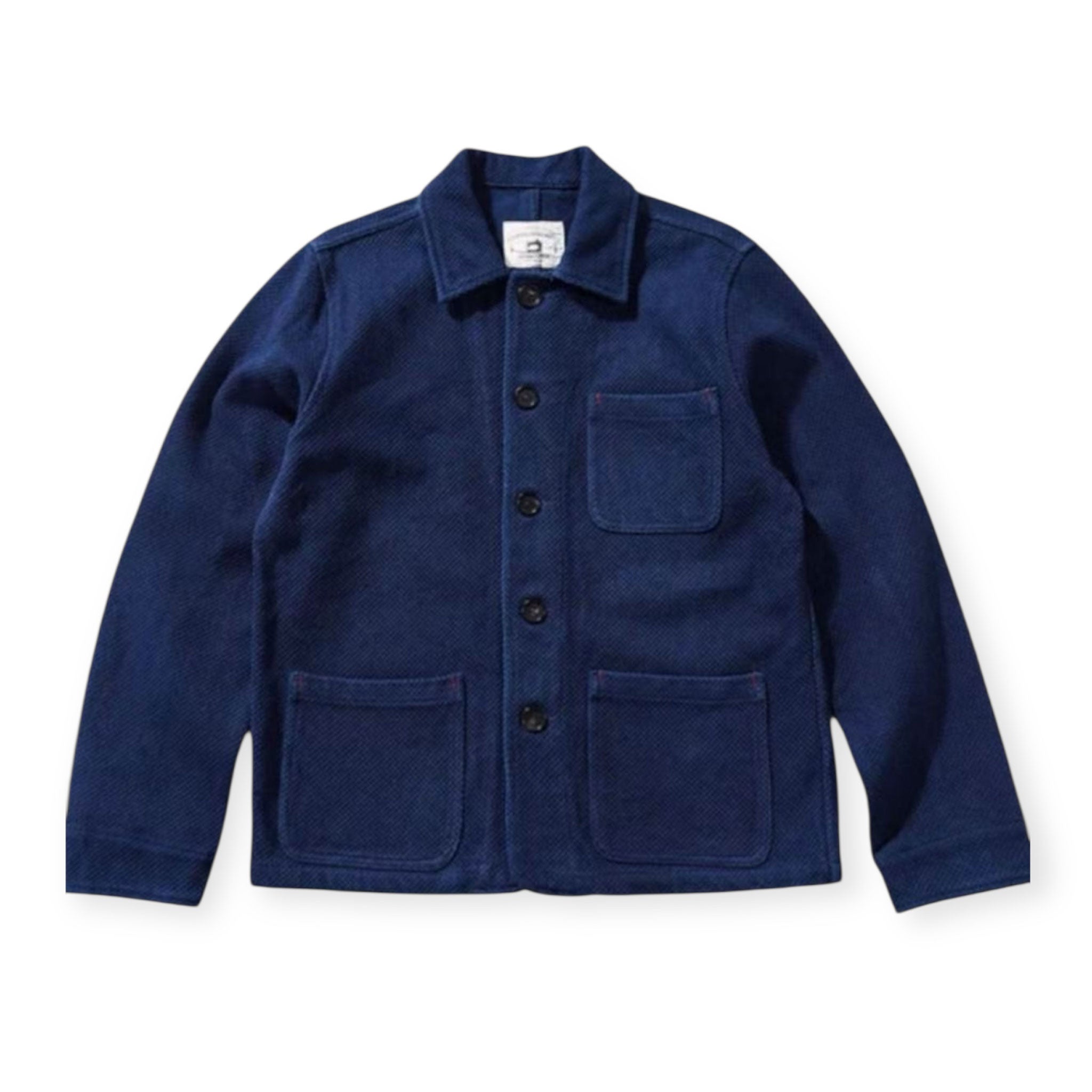 Indigo Sashiko Chore Jacket